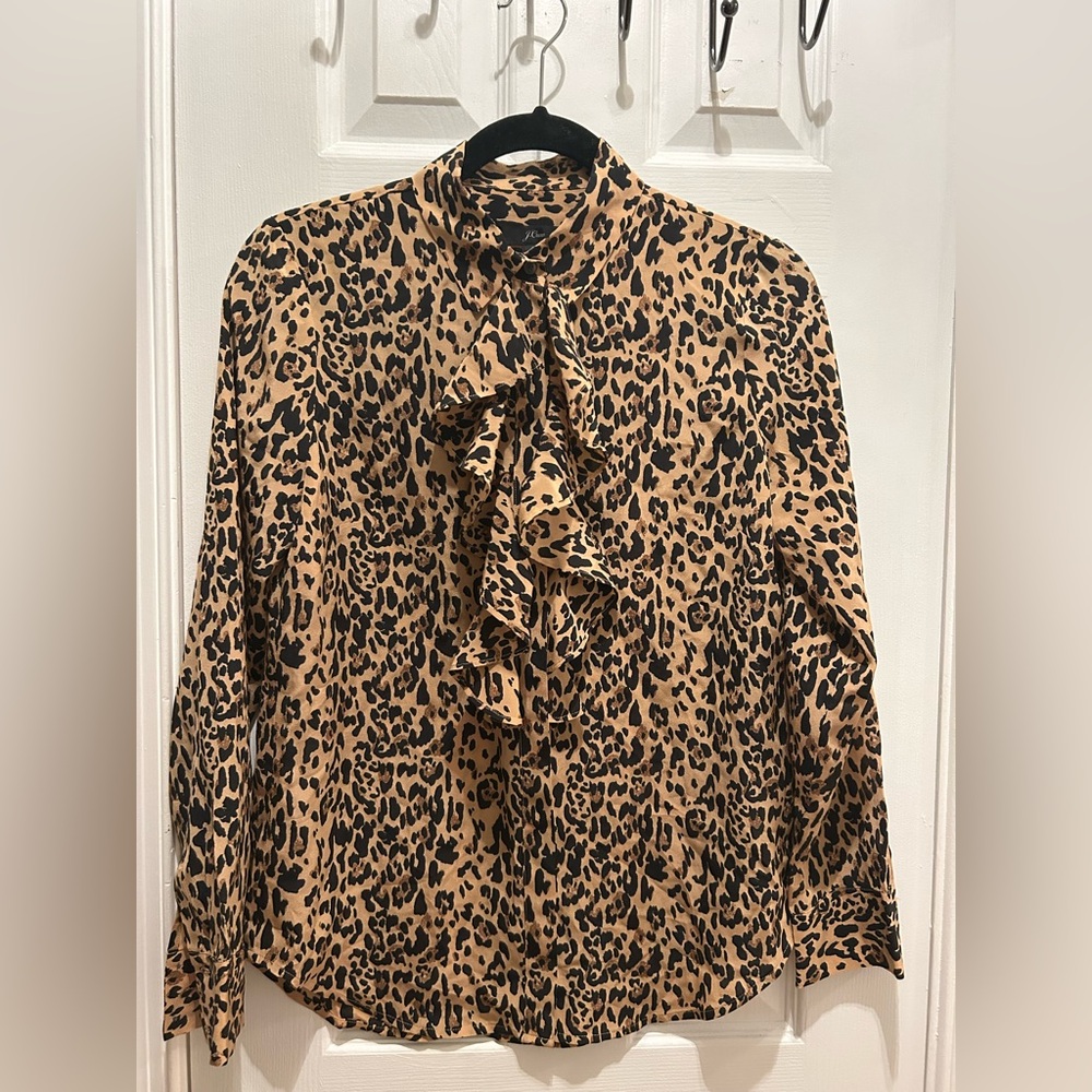 J. Crew silk blouse